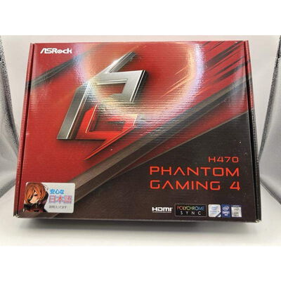 【仙台店】中古  ASRock H470 Phantom Gaming 4 (H470 1200 ATX DDR4) 142778 