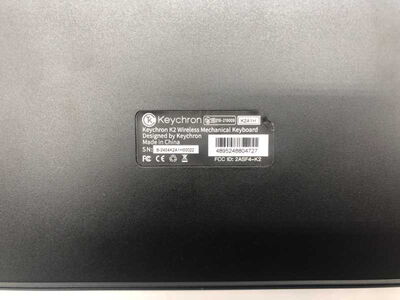 【郡山安積店】中古  Keychron K2 WhiteLED JP 赤軸 4640003279 