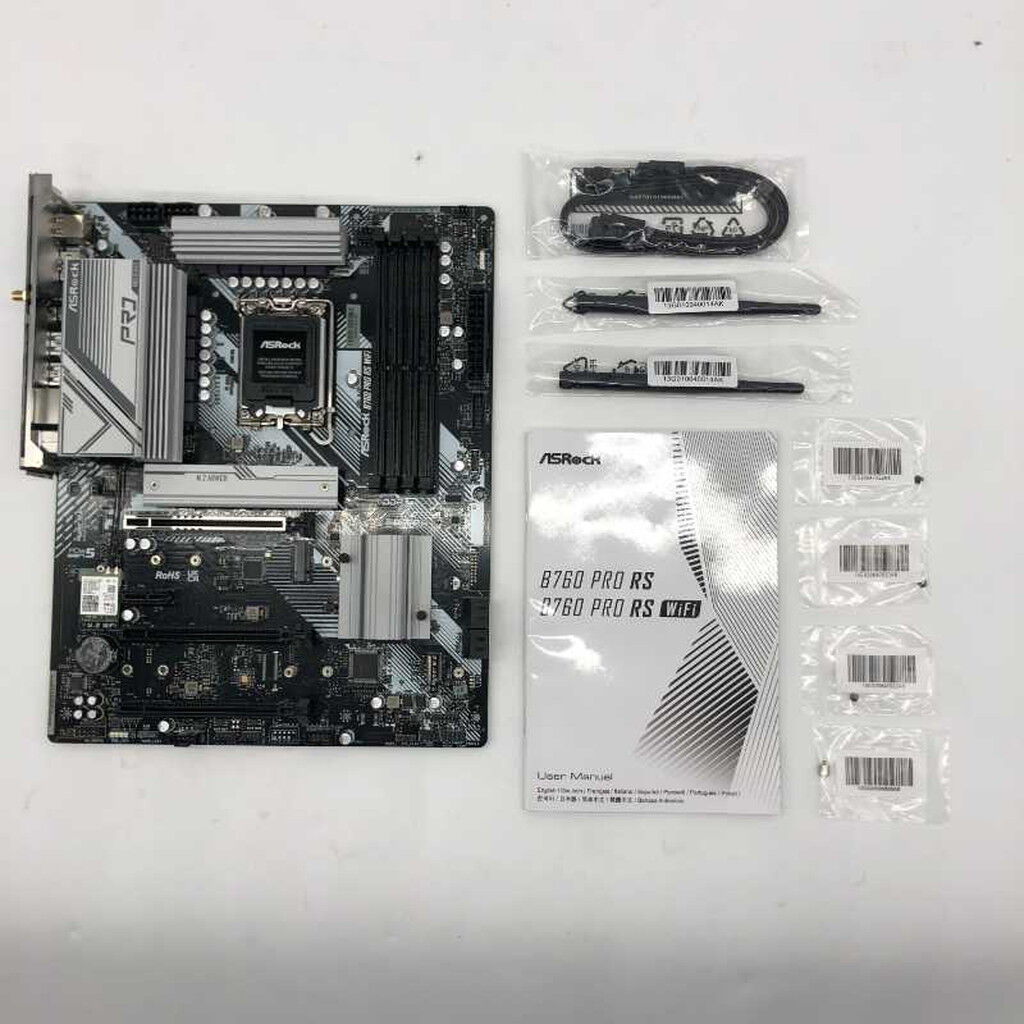 中古 ASRock B760 Pro RS WiFi(B760 1700 ATX DDR5) 4640002746