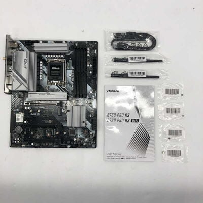 【郡山安積店】中古  ASRock B760 Pro RS WiFi(B760 1700 ATX DDR5) 4640002746 