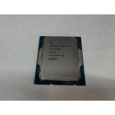 【前橋ｲﾝﾀｰｱｶﾏﾙ店】中古  INTEL Core i7 12700F  (1700/2.1G/25M/C12/T20) 148611 