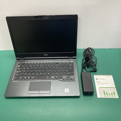 【神戸・三宮店】中古  FUJITSU LIFEBOOK U7410 (INTEL Core i5 10310U 1.7GHz/16GB/SSD256GB/-/オンボード/14/1366x768/Wi-Fi/WEBCAM/W11H64/Microsoft Office Home and Business 2024付) 180536 