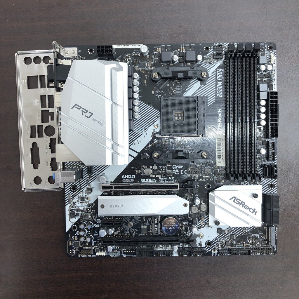 中古 ASRock B550M Pro4 (B550 AM4 mATX DDR4) 142938 （335088