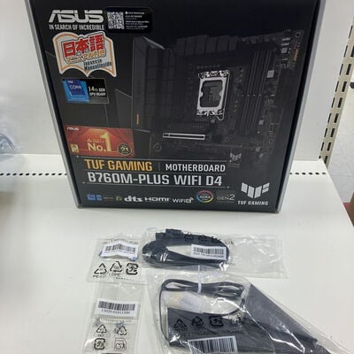 【大宮店】中古  ASUS TUF GAMING B760M-PLUS WIFI (B760 mATX DDR5) 167273 