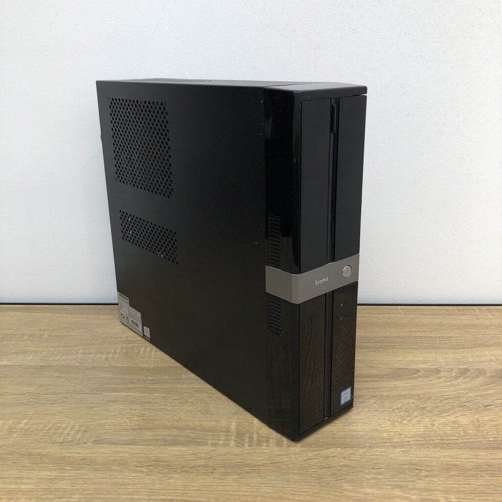 中古 iiyama IStDXi-S0B6(i3 9100/12GB/SSD256GB/HDD1TB/W11H