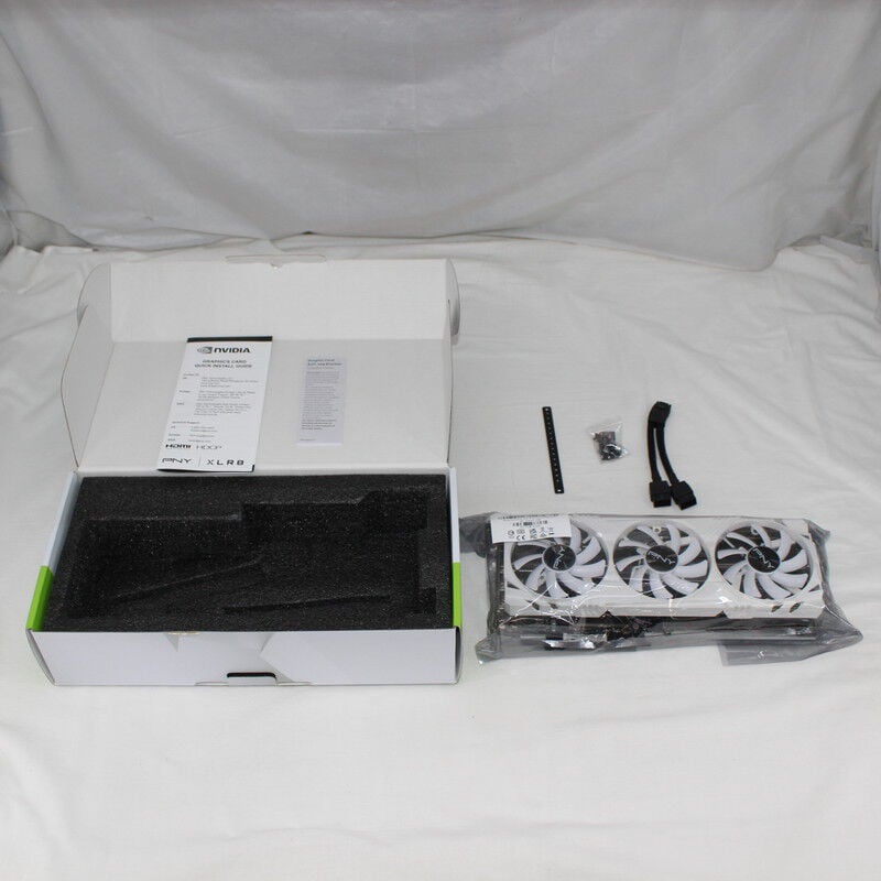 ＊東京都民＊ PNYGeForceRTX　4070Ti 12GB ホワイト PNY GeForce RTX™ 4070 Ti White Cooler