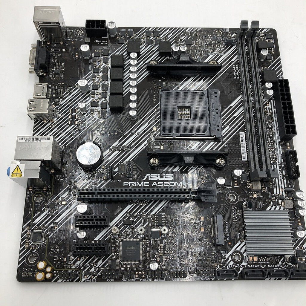 中古 ASUS PRIME A520M-K (A520 AM4 mATX DDR4) 5110000776 （363895