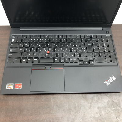 【福山ココローズ店】中古  Lenovo ThinkPad E15 (AMD Ryzen 5 4500U 2.3GHz/16GB/SSD256GB/-/オンボード/15.6/1920x1080/Wi-Fi/WEBCAM/W11H64) 180566 