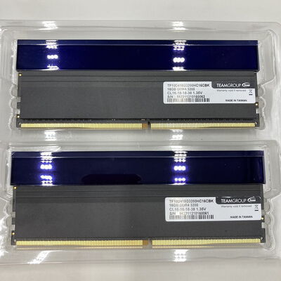 【熊本浜線店】中古  16GB 2枚組(合計32GB) PC4-25600/DDR4-3200 デスクトップ用 190913 