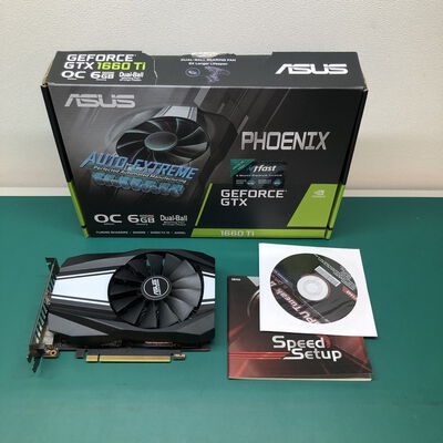 【津ラッツ店】中古  ASUS PH-GTX1660TI-O6G (GTX1660TI GDR6 6GB) 139069 