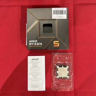 【静岡東瀬名店】中古  AMD Ryzen 5 7600X (AM5/4.7GHz/38M/C6/T12/105W 152464 