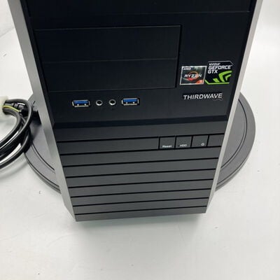 【なんば店】中古  THIRDWAVE Lightning AJ5 (Ryzen 5 3600/32GB/SSD512GB/ROM/GTX1660SUPER) 3280023473 