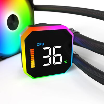 MONTECH  HyperFlow Digital 360 Black 