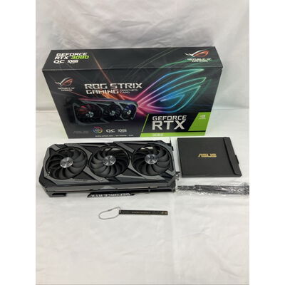 【仙台店】中古  ASUS ROG STRIX RTX3080 OC NVIDIA GeForce RTX3080 10GB (10GB PCI-E) 3240010060 