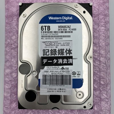 【町田店】中古  各社 3.5インチ HDD 6TB SATA （デスクトップ用） 126867 
