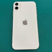 中古  【SIMロック解除済み】【au】 Apple iPhone11 64GB (ホワイト) MWLU2J/A 155388 