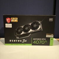 中古  MSI GeForce RTX 4070 Ti VENTUS 3X 12G OC（RTX4070Ti SUPER 16GB） 3480036707 
