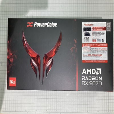 【盛岡都南店】中古  PowerColor RX9070 16G-E/OC (RX9070 16G) 176958 