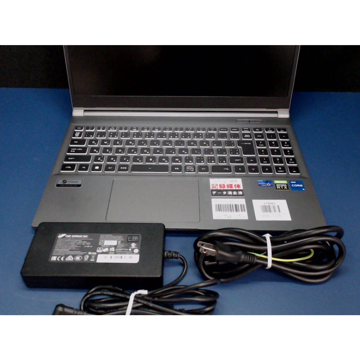 中古 GALLERIAゲーミングノート(i5-12450H/16GB/SSD500GB/RTX3050/W11H