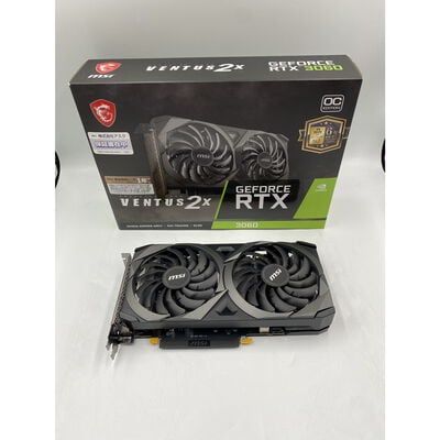 【座間相武台】中古  MSI GeForce RTX 3060 VENTUS 2X 12G OC (RTX3060 12GB) 144777 