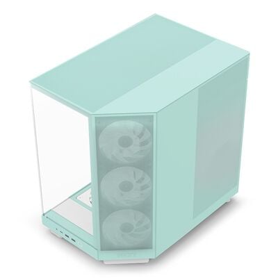 NZXT  H6 Flow RGB MINT CC-H61RG-SA (ATX ガラス) ドスパラ限定モデル 