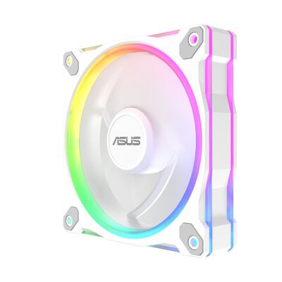 ASUS  MR120 REVERSE ARGB FAN WHITE (120mm ホワイト 1個パック) 
