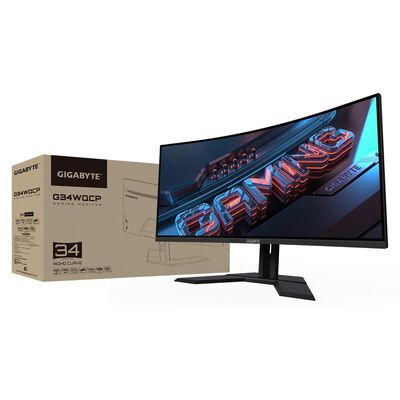 GIGABYTE  G34WQCP (34インチウルトラワイド 湾曲液晶モニター) 