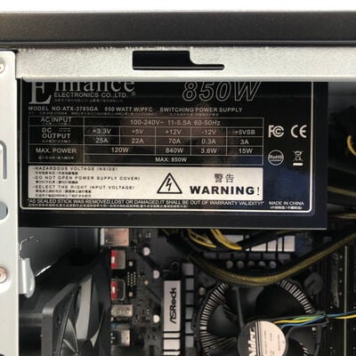 【大分店】中古  FRONTIER BTO(i9 10900F/16GB/SSD1TB/RTX3070/W11H) 4860001291 