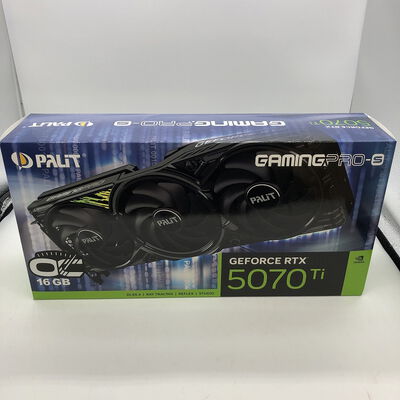 【宇都宮鶴田店】中古  Palit NE7507TS19T2-GB2031U (RTX5070Ti 16GB G-Pro-S OC) 188933 