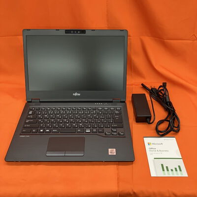 【なんば店】中古  FUJITSU LIFEBOOK U7410 (INTEL Core i5 10310U 1.7GHz/16GB/SSD256GB/-/オンボード/14/1366x768/Wi-Fi/WEBCAM/W11H64/Microsoft Office Home and Business 2024付) 180536 