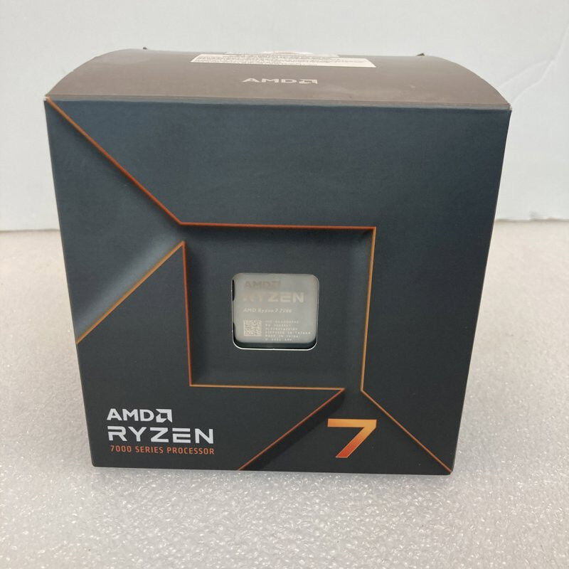 中古 AMD Ryzen 7 7700 (AM5/3.8GHz/40M/C8/T16/65W) 154483 （404567