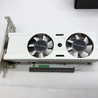 【宇都宮鶴田店】中古  玄人志向 GK-RTX3050-E6GB/WHITE/LP (RTX3050 6GB) 166371 