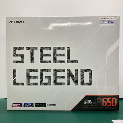 【神戸・三宮店】中古  ASRock B650 Steel Legend WiFi (B650 AM5 ATX) 168306 