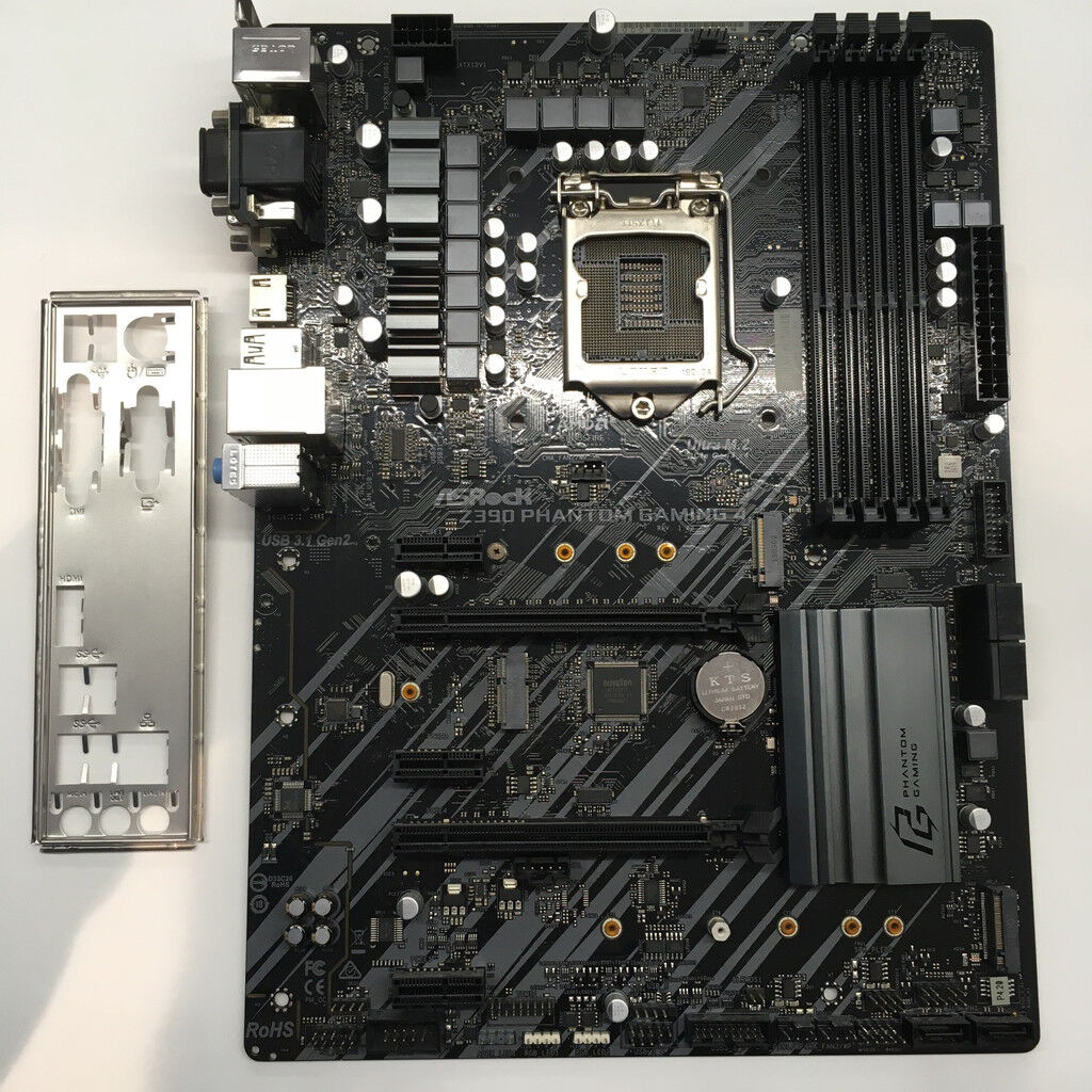 中古 ASRock Z390 Phantom Gaming 4 (Z390 1151 ATX DDR4) 138883