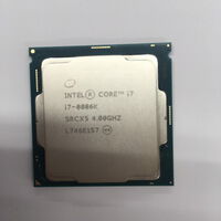 中古  INTEL Core i7 8086K (1151/4.0GHz/12M/C6/T12) 138483 