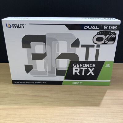 【甲府飯田店】中古  【LHR版】Palit NE6306TS19P2-190AD V1 (RTX3060Ti Dual OC V1 8GB) 146436 