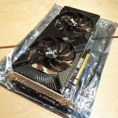 【鹿児島店】中古  Palit NE6166T018J9-1160C(GTX1660Ti Dual 6G) 192413 