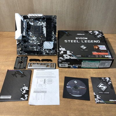 【姫路店】中古  ASRock B450M Steel Legend B450/AM4/MicroATX 4740000953 