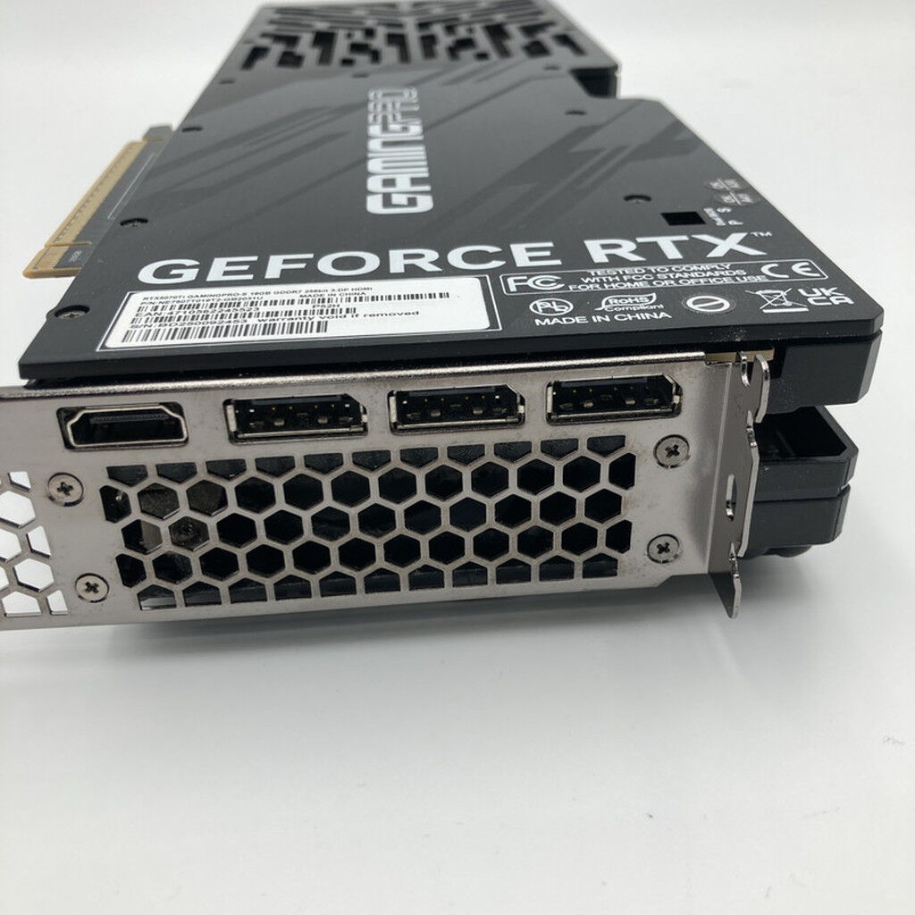 中古 Palit NE7507T019T2-GB2031U(RTX5070Ti 16GB GamingPro-S) 188931