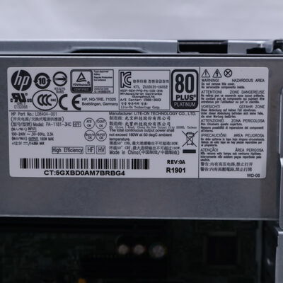 【通販センター】中古  HP ProDesk 600 G4 SFF 202094 