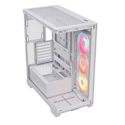 Corsair  3500X LX-R RGB iCUE LINK White CC-9011325-WW (E-ATX ガラス ホワイト) 