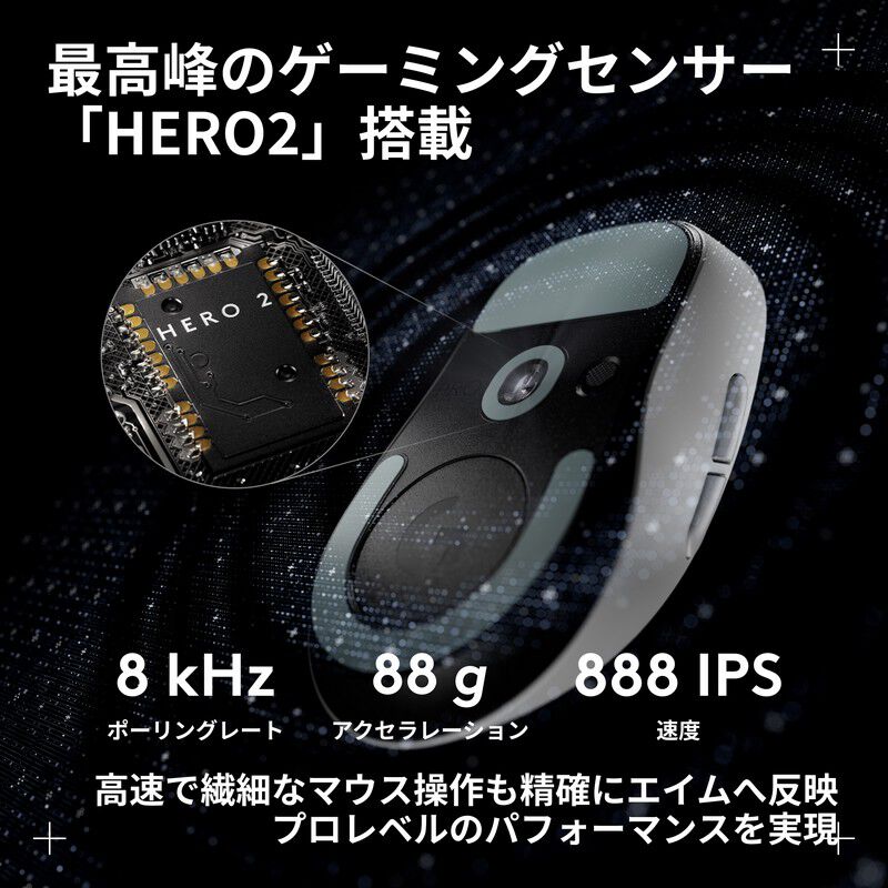 Logicool PRO X SUPERLIGHT 2c G-PPD-004WLCO-WH (ホワイト