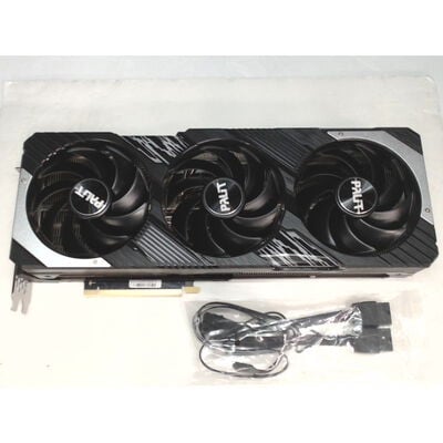【前橋ｲﾝﾀｰｱｶﾏﾙ店】中古  Palit NED407T019K9-1043A (RTX4070Ti 12GB) 154191 