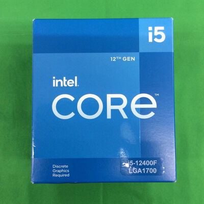 【川崎店】中古  INTEL Core i5 12400F  (1700/2.5G/18M/C6/T12) 148615 