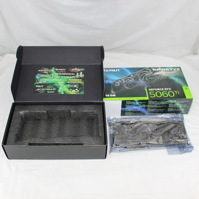 ロ*ン様 Palit NE7506T019T1-GB2061S Palit NE7506T019T1-GB2061S (GeForce RTX 5060 Ti Infinity 3