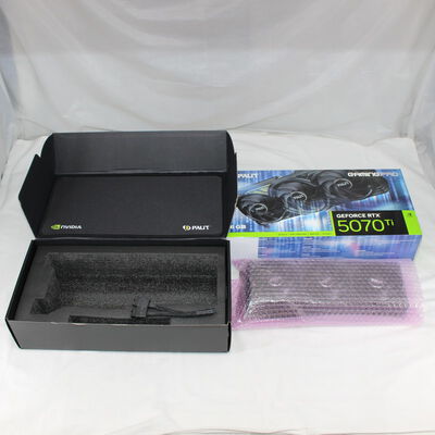 中古  Palit NE7507T019T2-GB2031Y(RTX5070Ti GamingPro V1 16GB) 3480033862 