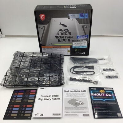 【白山FM松任店】中古  MSI MAG B760M MORTAR WIFI II (B760 mATX DDR5) 167316 