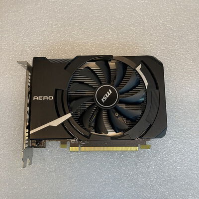 【京都店】中古  MSI Radeon RX 550 AERO ITX 4G OC (RX550 4G GDR5) 3180006143 