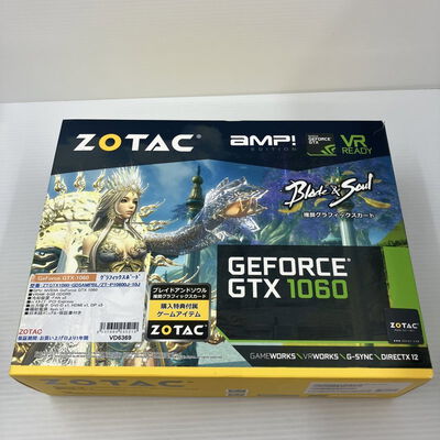 【秋葉原本店】中古  ZOTAC ZT-P10600B-10M(GTX1060 6G GDR5 AMP) 132002 