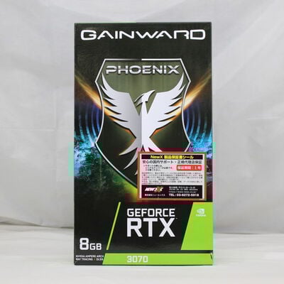 【通販センター】中古  GAINWARD GeForce RTX 3070 Phoenix NE63070019P2-1041X（RTX3070 8GB） 3480034408 